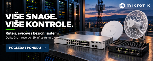 MikroTik - više snage, više kontrole
