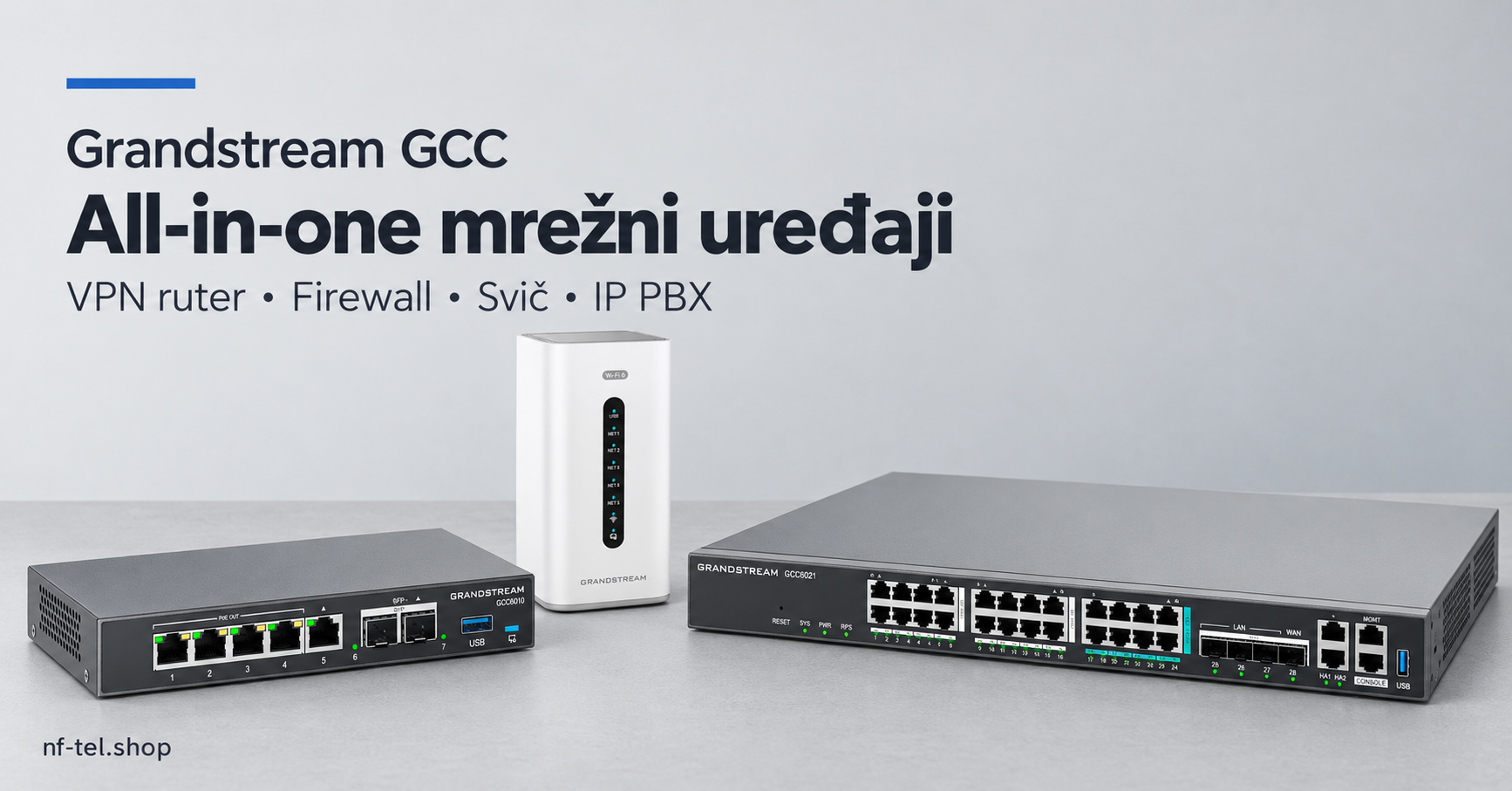 Grandstream GCC: mreža, firewall i IP telefonija u jednom uređaju