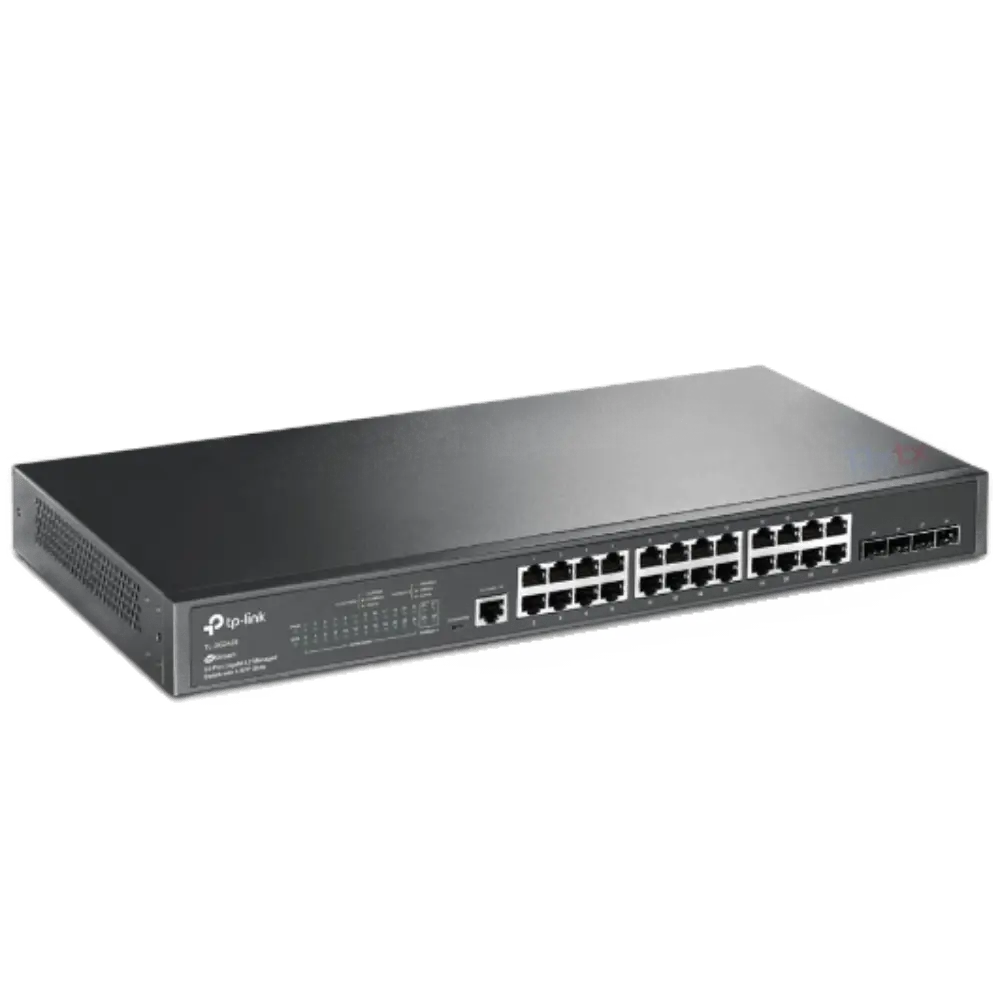 TP-Link TL-SG3428 JetStream L2+ Upravljivi Switch sa 24 Gigabit porta i 4 SFP slota