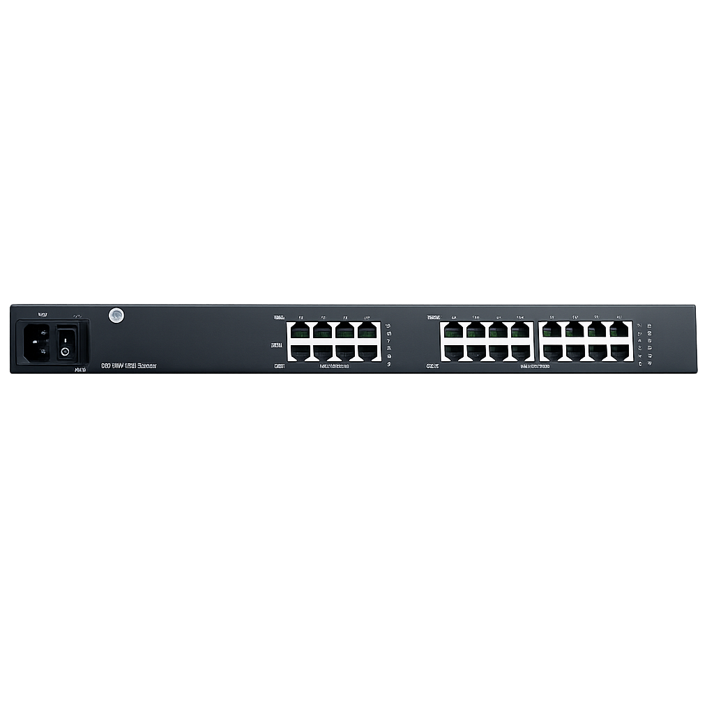 PoE Midspan J112 sa 12 PoE portova za napajanje mrežnih uređaja
