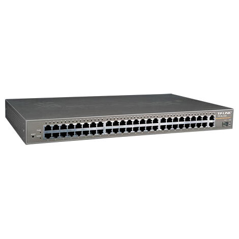 TP-Link TL-SL1351 Rackmount Switch sa 48 Fast Ethernet portova + 2 Gigabit RJ45 + 1 SFP uplink