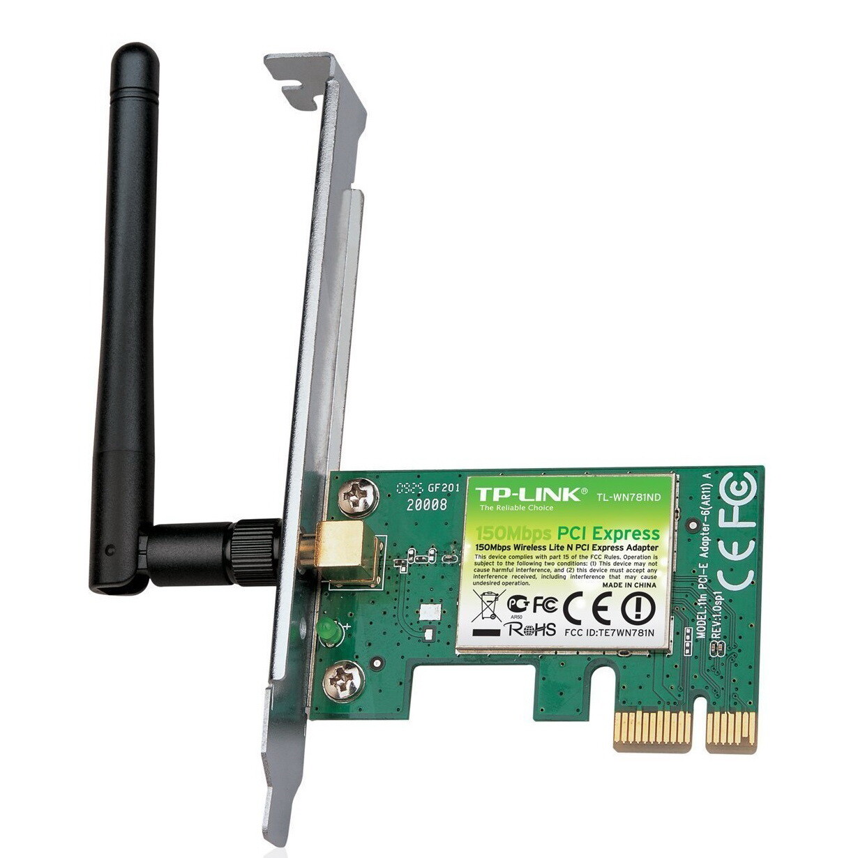 TP-Link TL-WN781ND 150Mbps Wireless N PCI Express WiFi adapter