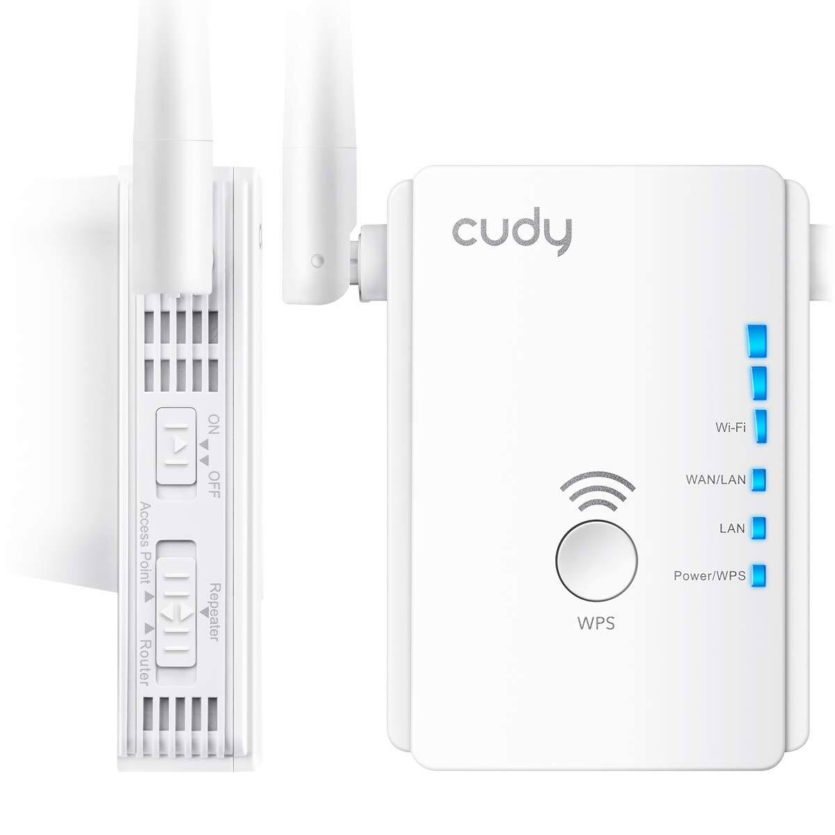 Cudy RE750 AC750 Dual Band WiFi ekstender ruter i Access Point