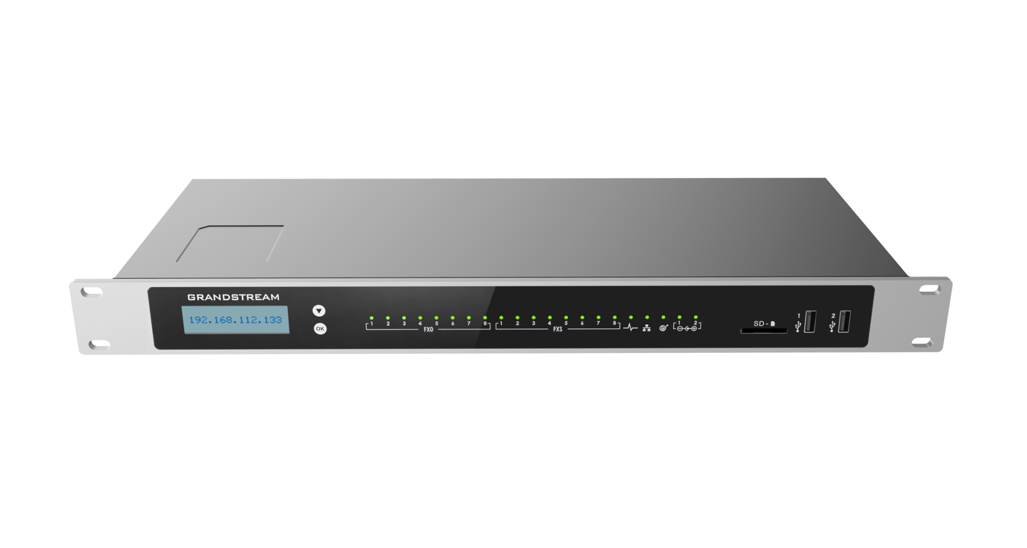 Grandstream UCM6308 IP PBX uređaj 8xFXS 8xFXO PoE