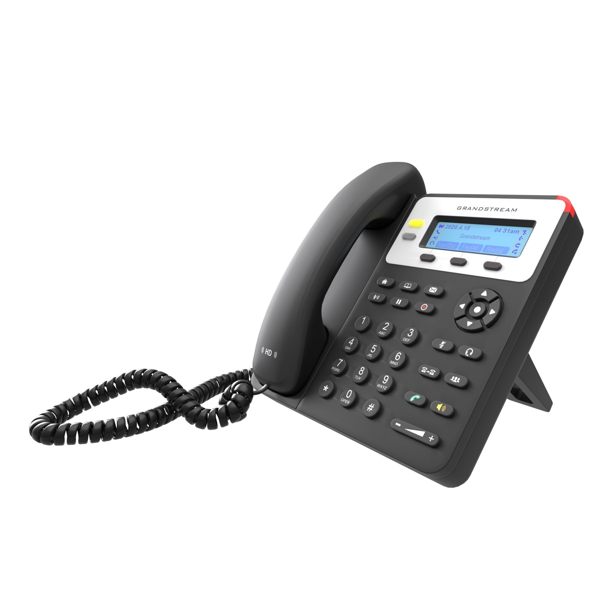 Grandstream GXP1610 IP telefon 1xSIP 2xLINE PoE 132x48