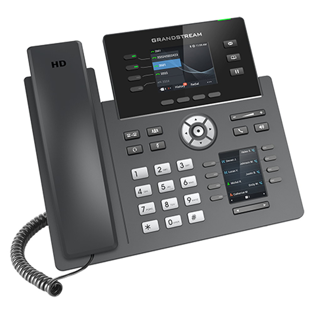 Grandstream GRP2614 IP telefon 4xSIP WiFi 2.8" 2.4" 320x240