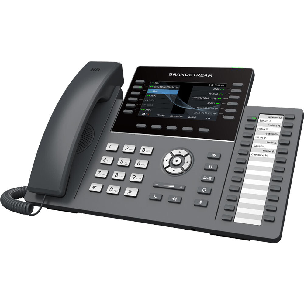 Grandstream GRP2636 IP telefon 6xSIP WiFi 4.3" 480x272 Bluetooth