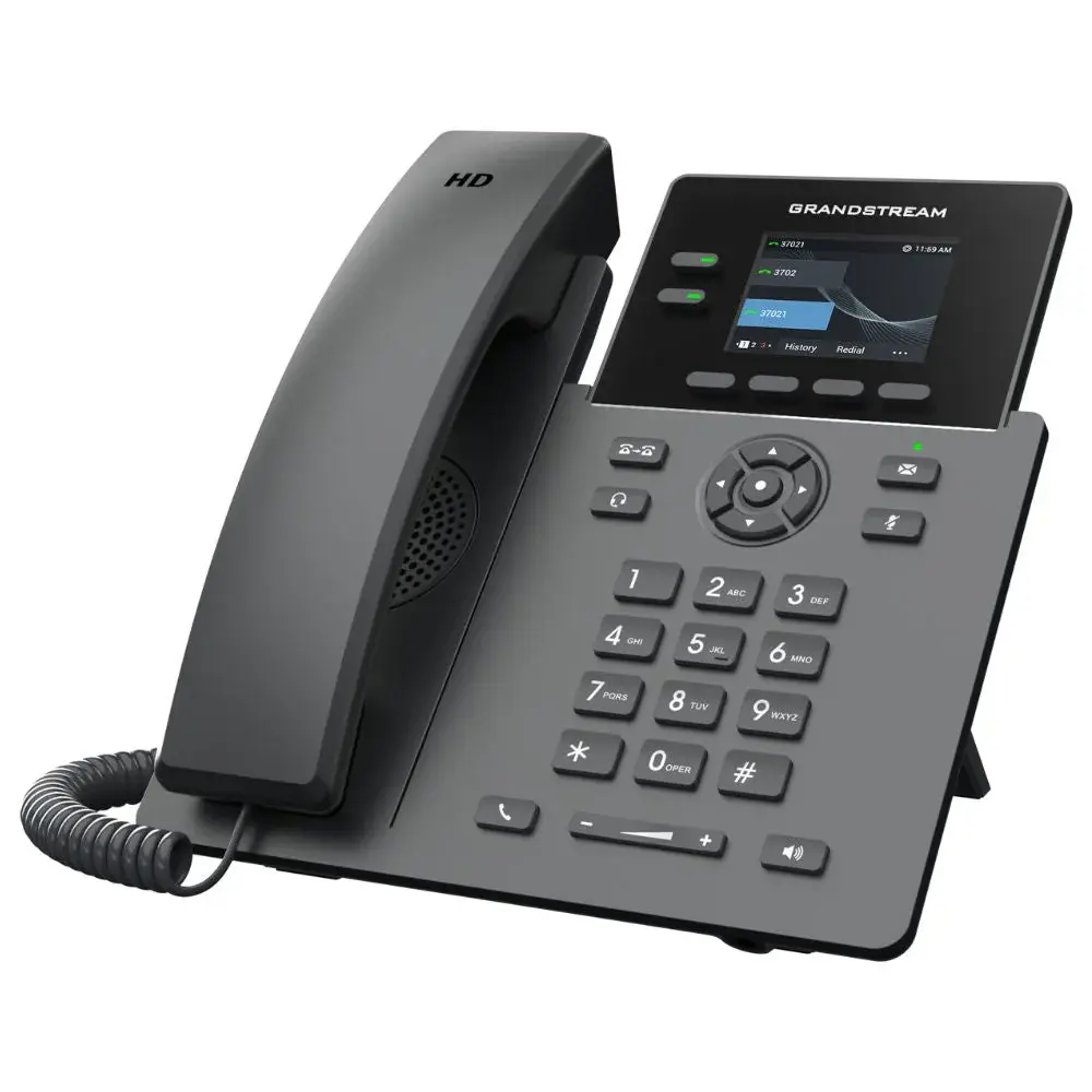 Grandstream GRP2610 IP telefon 2xSIP 2xLINE PoE 2.4" 320x240