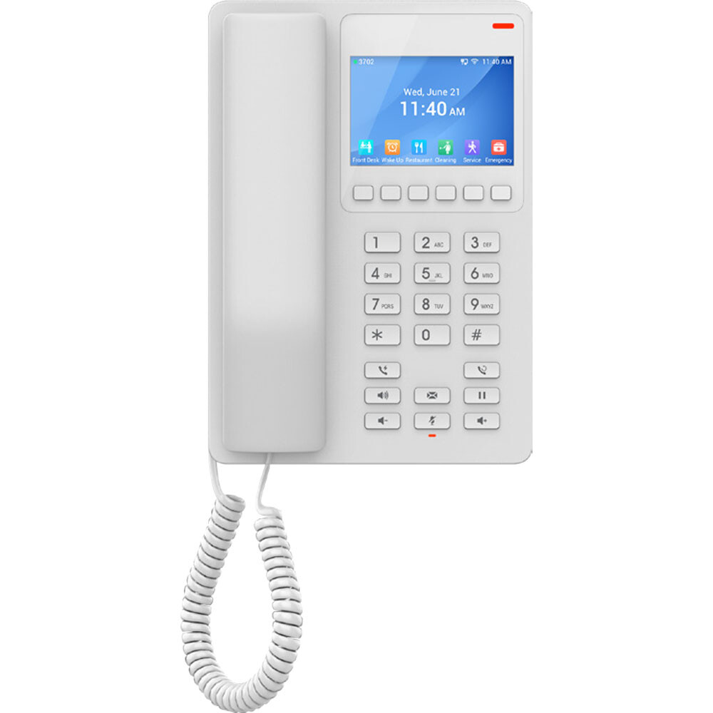 Grandstream GHP630W hotelski IP telefon 2xSIP 2xLINE WiFi PoE 3.5"
