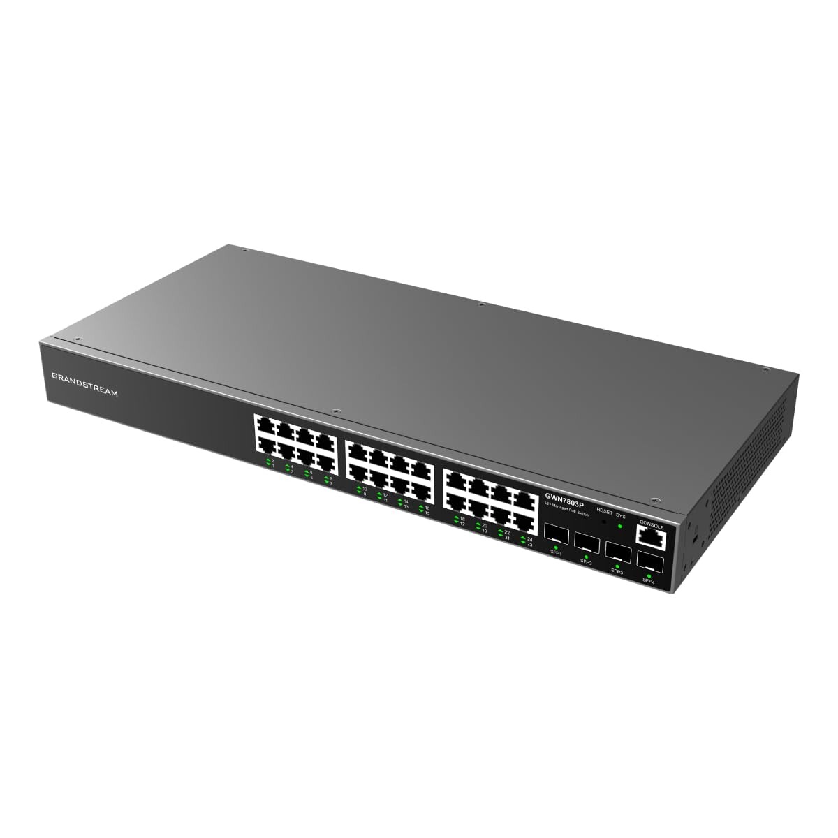Grandstream GWN7803P mrežni switch 24GE 4SFP 360W PoE