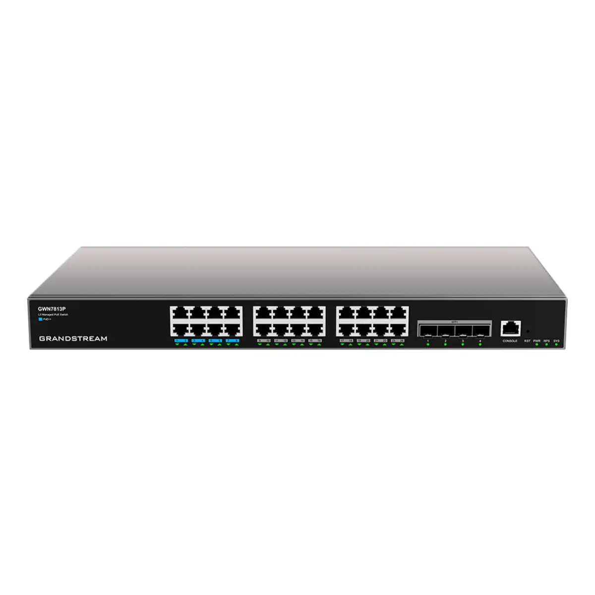 Grandstream GWN7813P mrežni switch 24GE 4SFP+ 60W PoE