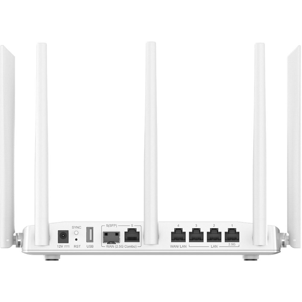 Grandstream GWN7062M VPN/firewall ruter Wi-Fi AX3000 3x3 1x2 USB