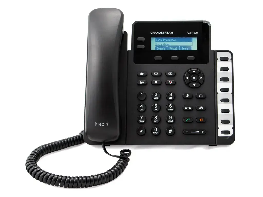 Grandstream GXP1628 IP telefon 2xSIP 132x48