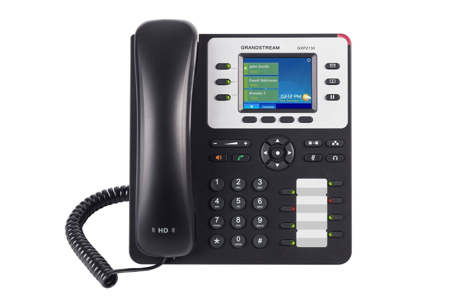 Grandstream GXP2130 IP telefon 3xSIP 2.8"