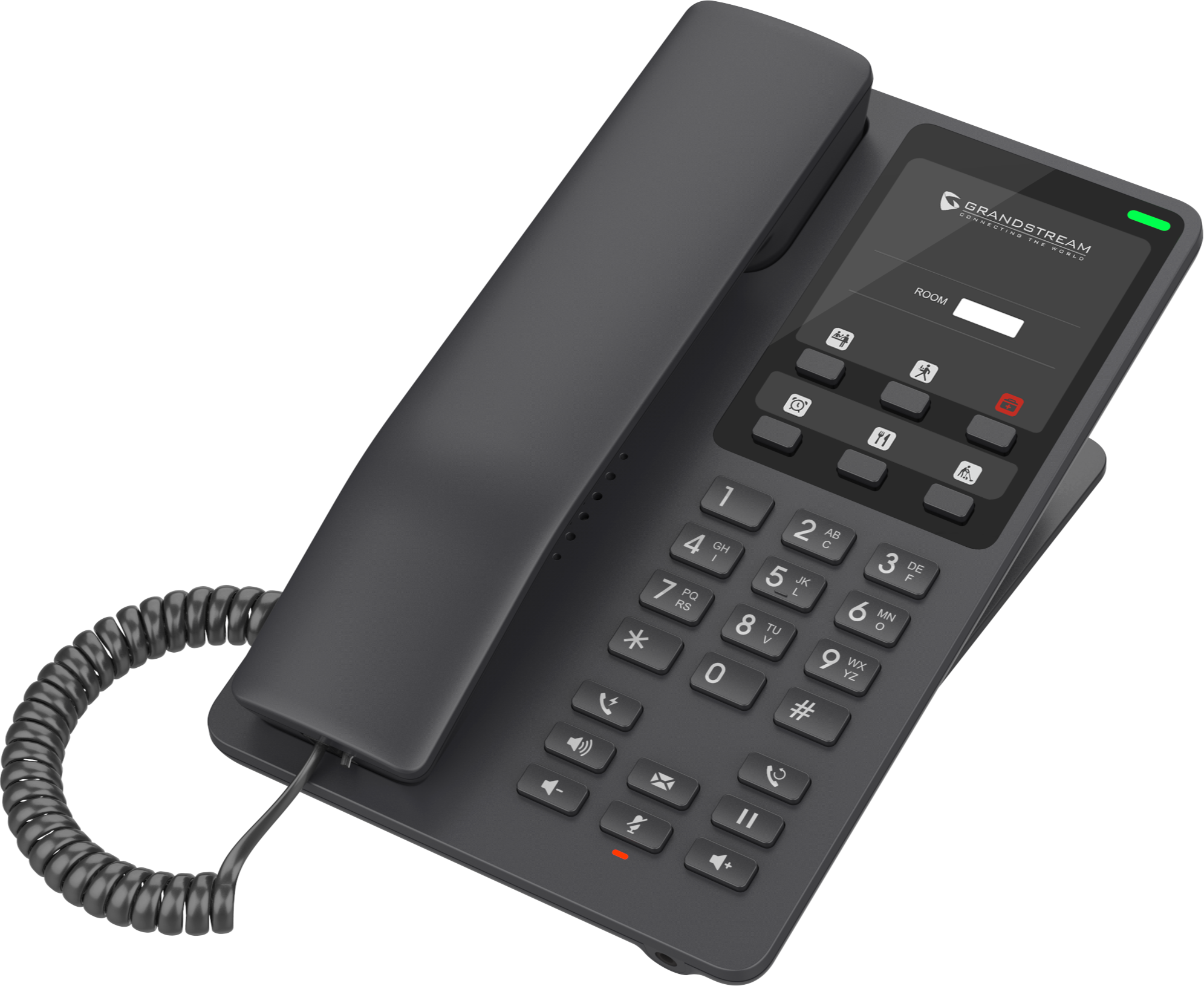 Grandstream GHP621 hotelski IP telefon 2xSIP 2xLINE PoE