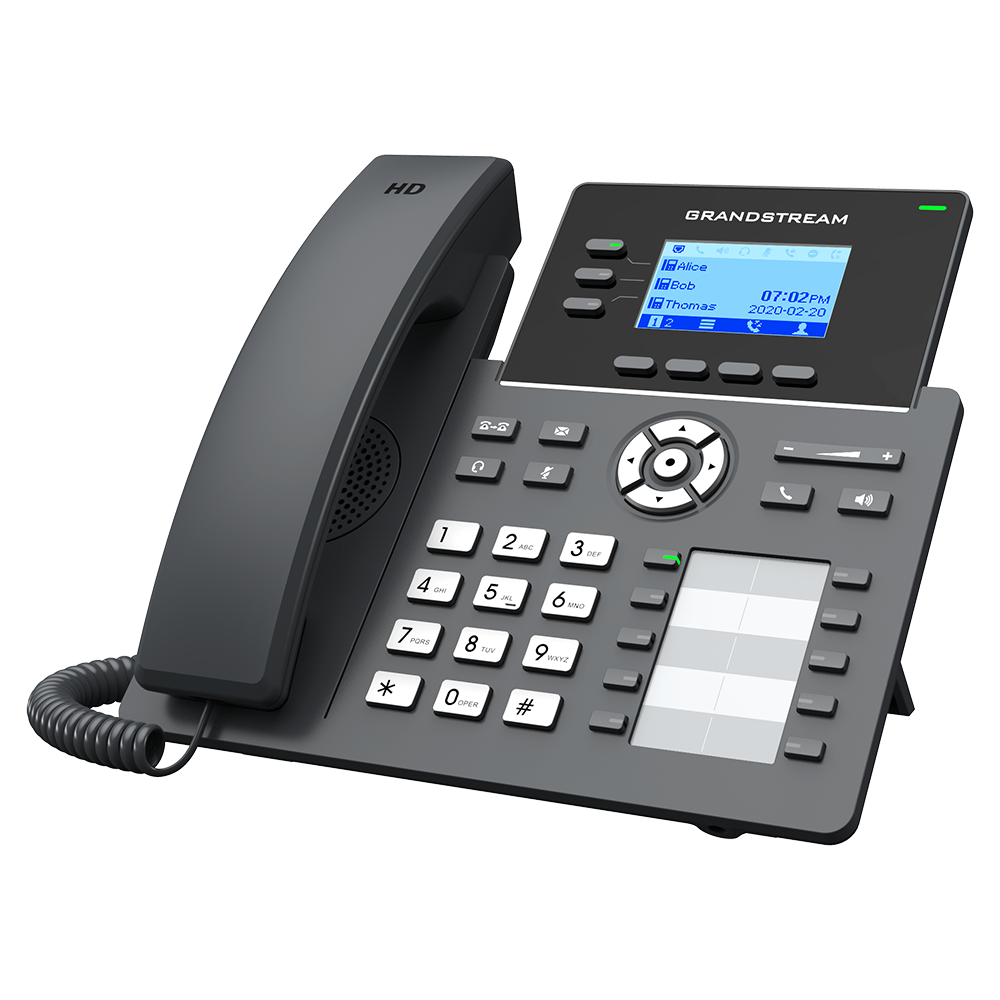 Grandstream GRP2601P IP telefon 2xSIP 132x48