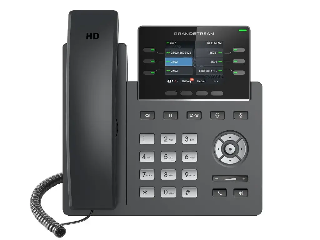 Grandstream GRP2613 IP telefon 3xSIP 6xLINE 2.8" 320x240