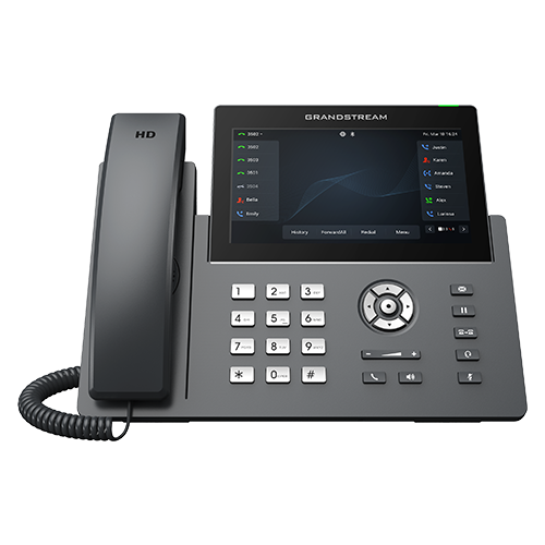 Grandstream GRP2670 IP telefon 6xSIP 12xLINE WiFi 7" 1024x600