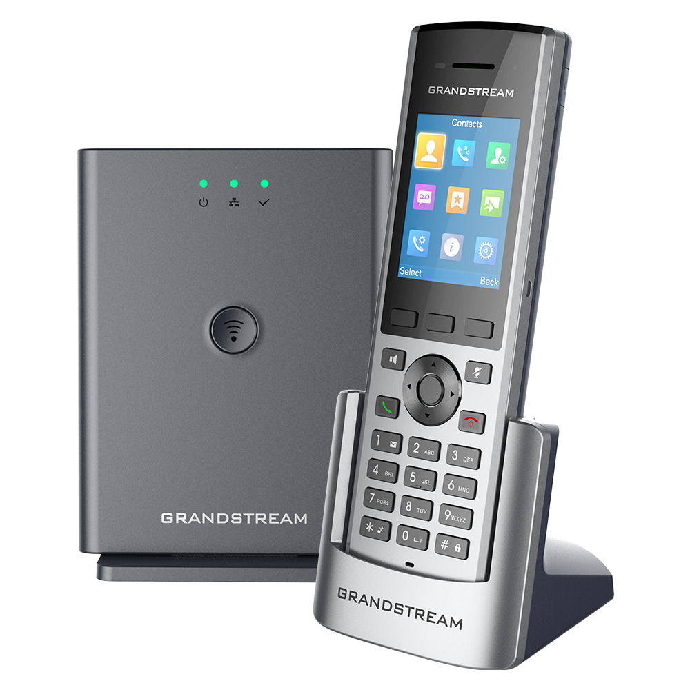 Grandstream DP755 DECT baza, 10 slušalica, 20 SIP (20 istovr.), domet 400/50m