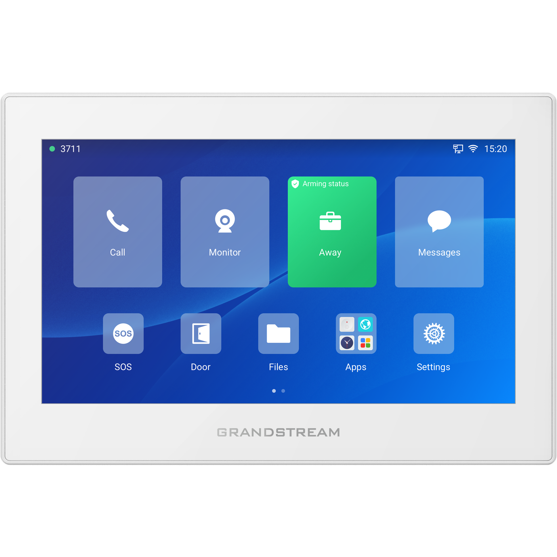 Grandstream GSC3574 intercom kontrolna stanica 6xSIP Wi-Fi 7" 1024x600