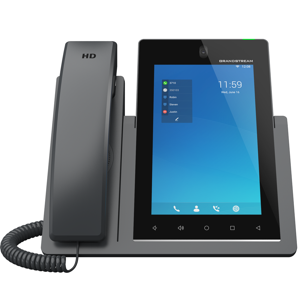 Grandstream GXV3470 video IP telefon 16xSIP WiFi 2MP 720x1280