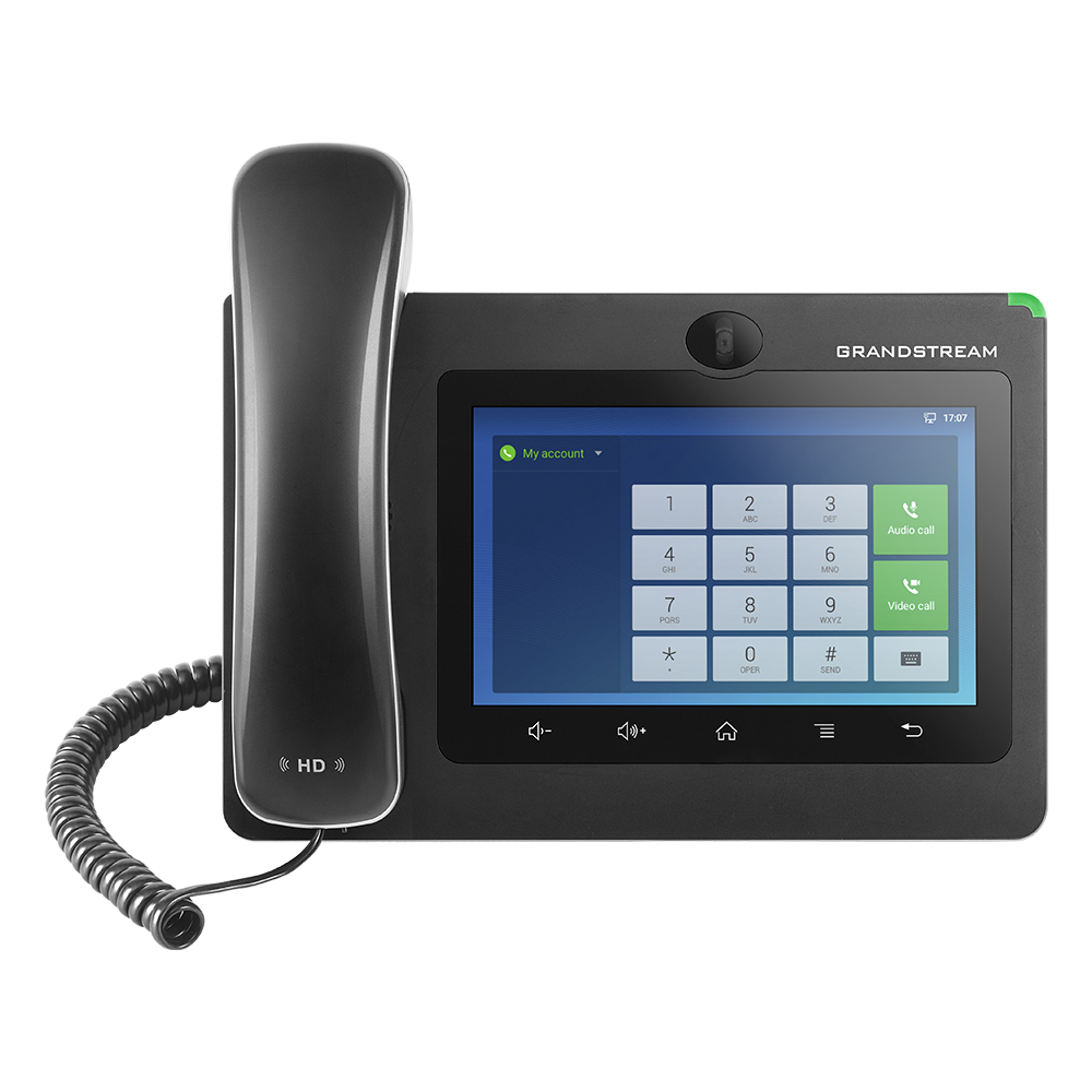 Grandstream GXV3480 video IP telefon 16xSIP WiFi 2MP 1280x720