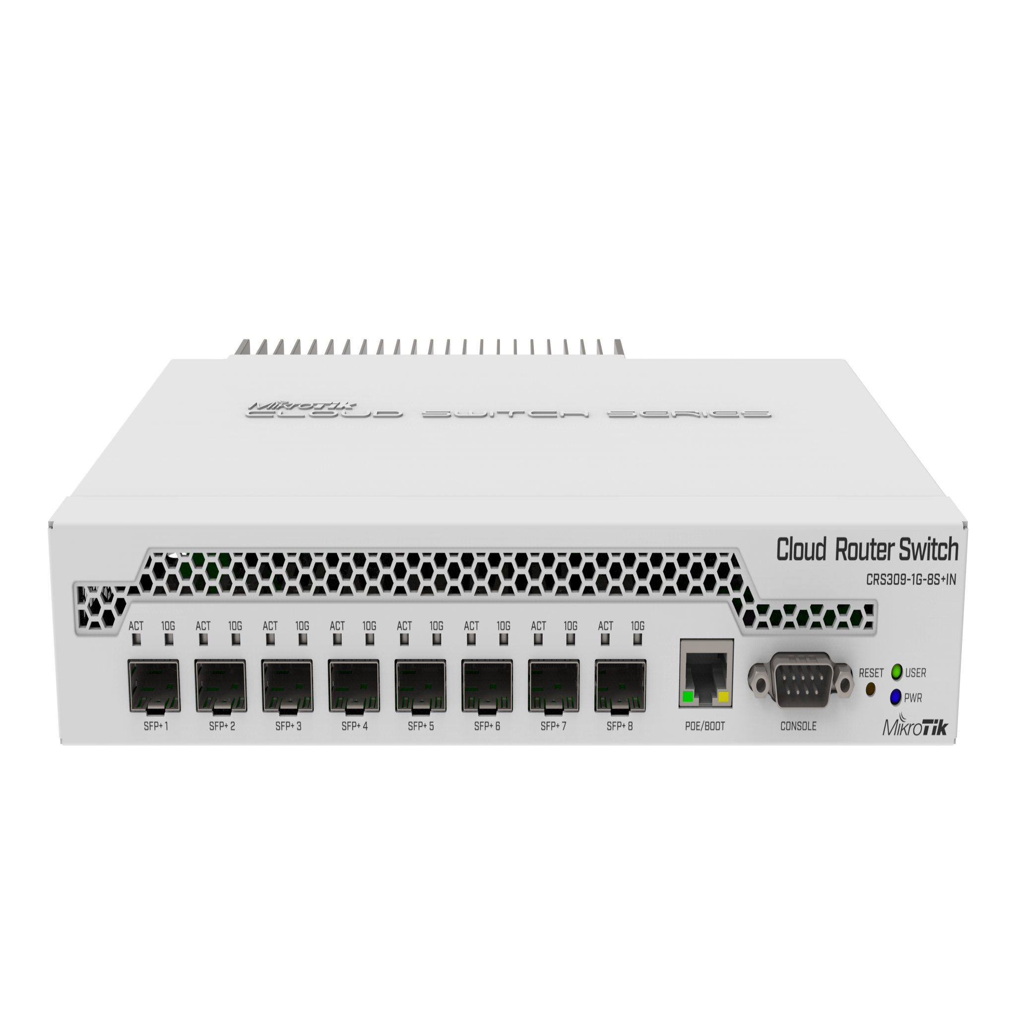 MikroTik CRS309-1G-8S+IN Cloud Router Switch – 8x SFP+ 10G L3 Upravljivi Switch